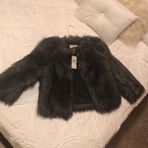 Michael Kors faux fur coat